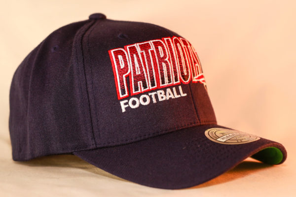 Mitchell & Ness OSFA NFL New England Patriots Navy Flexfit 110 Score Keeper Snapback